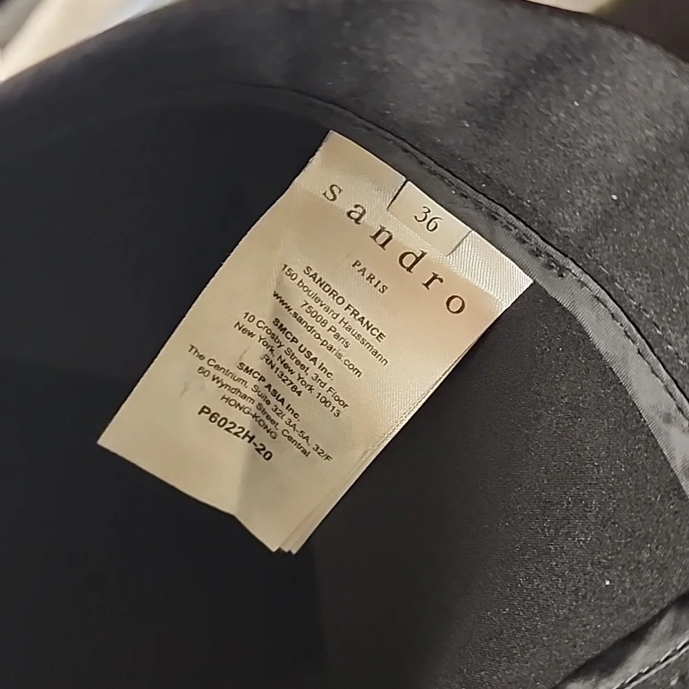 Sandro red stripe pant - Picture 4 of 5